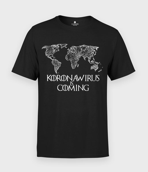 Koronawirus is Coming - koszulka męska