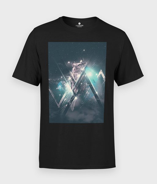 Kosmiczna Sowa - koszulka męska