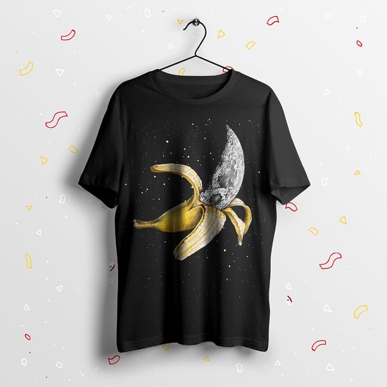 Kosmiczny Banan - koszulka męska-2