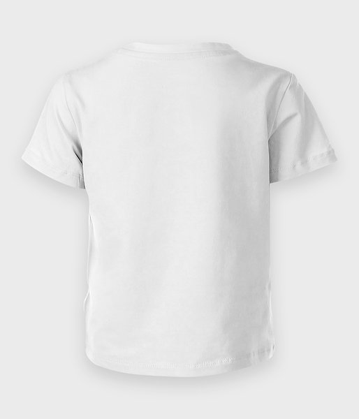 Koszulka dziecięca (bez nadruku, gładka) - biała-2