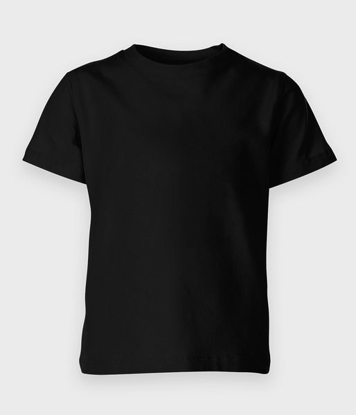 Koszulka dziecięca (bez nadruku, gładka) - czarna