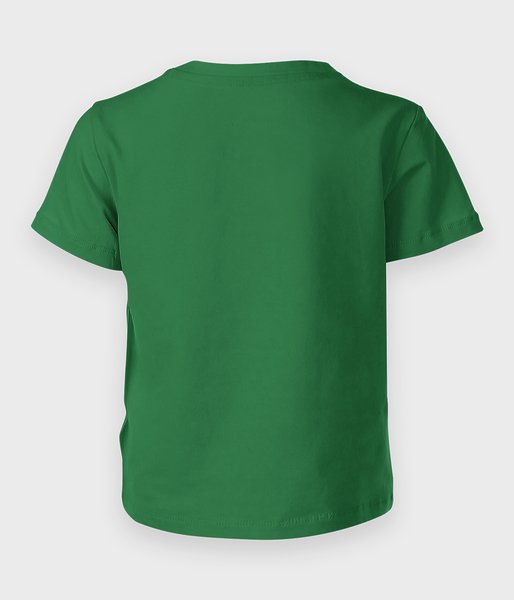 Koszulka dziecięca (bez nadruku, gładka) - zielona-2