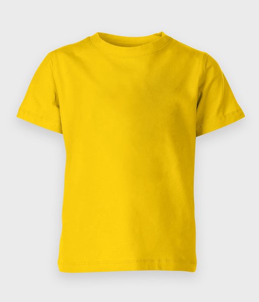 Koszulka dziecięca (bez nadruku, gładka) - żółta