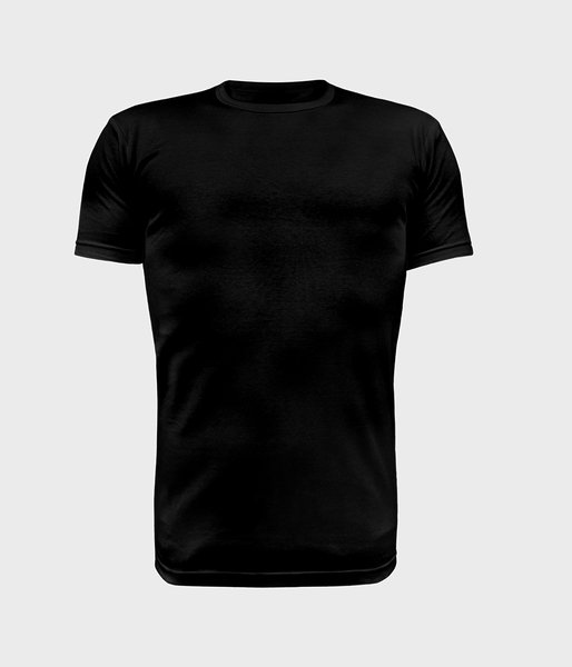 Koszulka męska premium (gładka, bez nadruku) - czarna-2