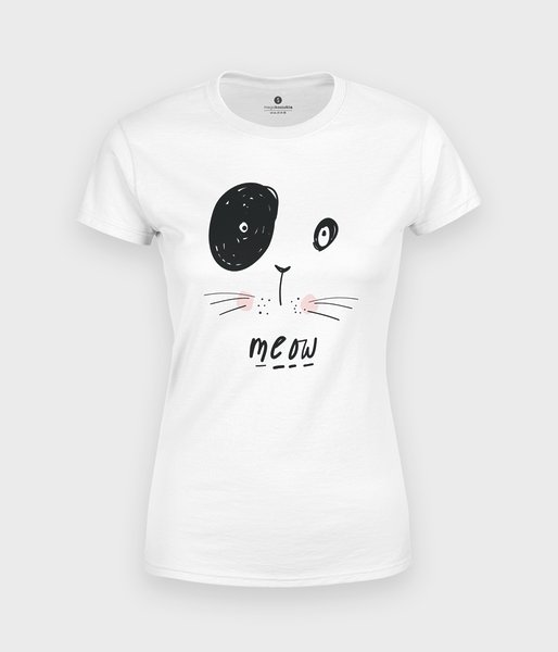 Kot Meow - koszulka damska