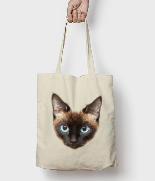 Kot syjamski - torba bawełniana