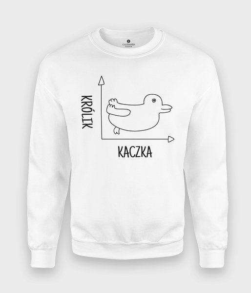 Królik czy kaczka? - bluza klasyczna