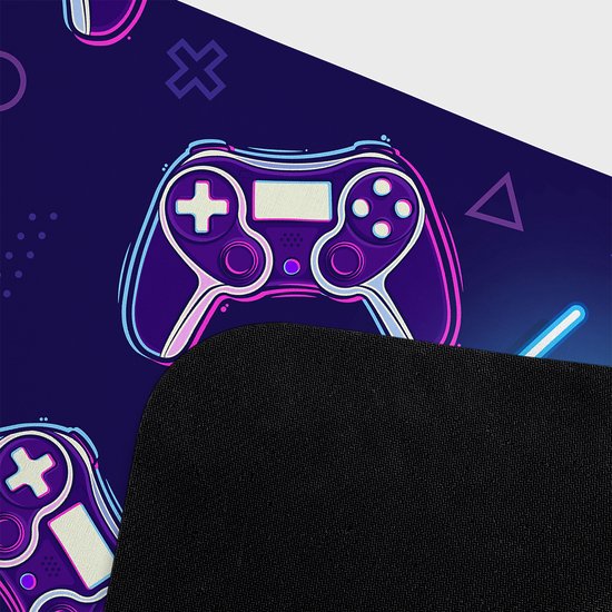 Lets play game - podkładka pod mysz gamingowa (80x30 cm) old-2