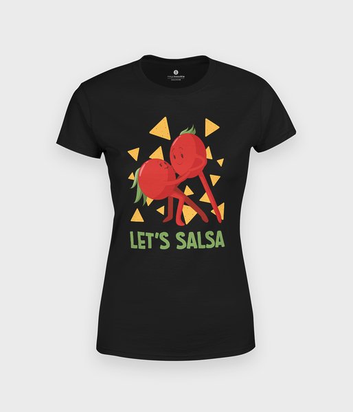 Lets salsa - koszulka damska