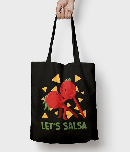 Lets salsa - torba bawełniana