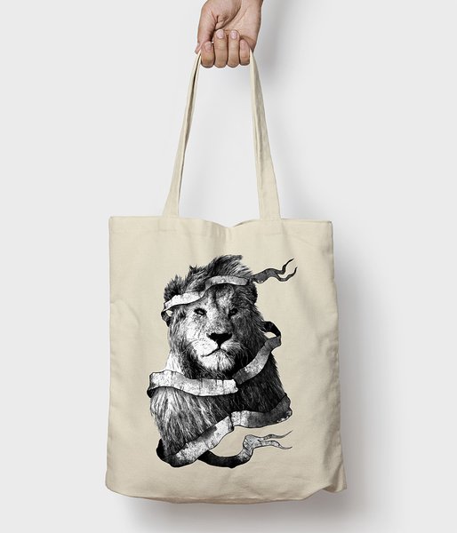 Lion - torba bawełniana