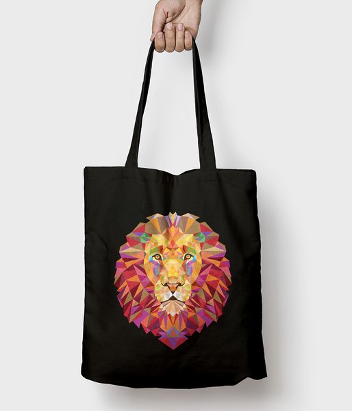Lion Triangle - torba bawełniana
