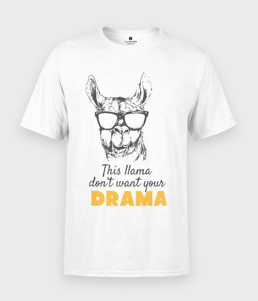 Llama drama - koszulka męska