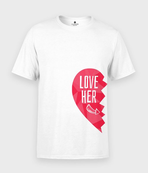 Love her - koszulka męska