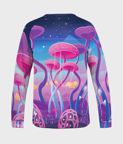 Magic Mushrooms - bluza męska fullprint-2