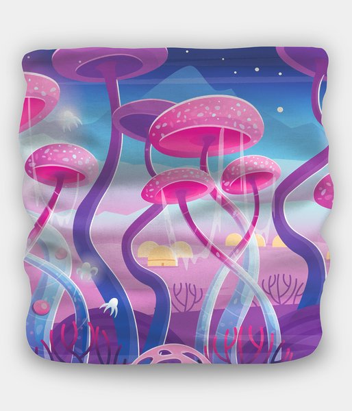 Magic Mushrooms   - komin zimowy fullprint