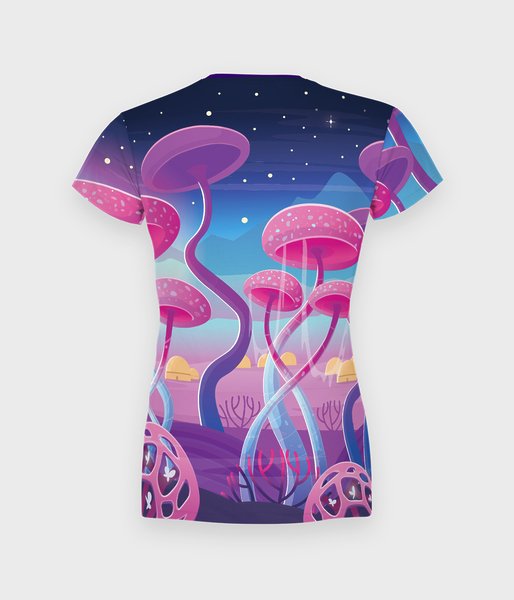 Magic Mushrooms - koszulka damska fullprint-2