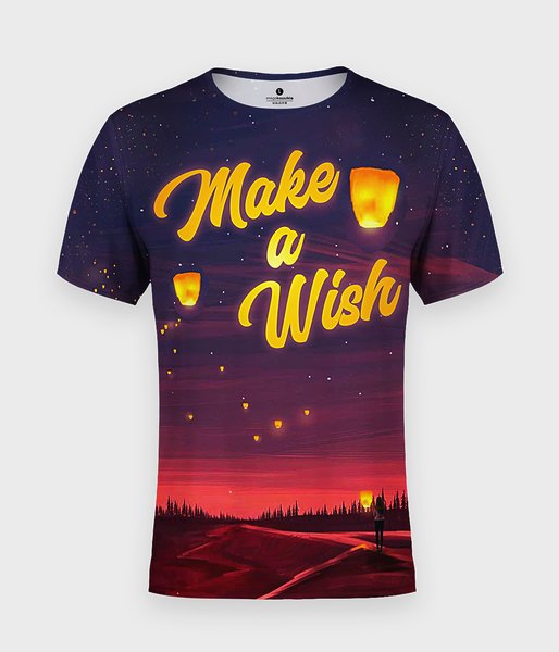 Make a wish - koszulka męska fullprint