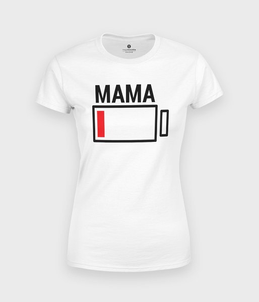 Mama - bateria - koszulka damska