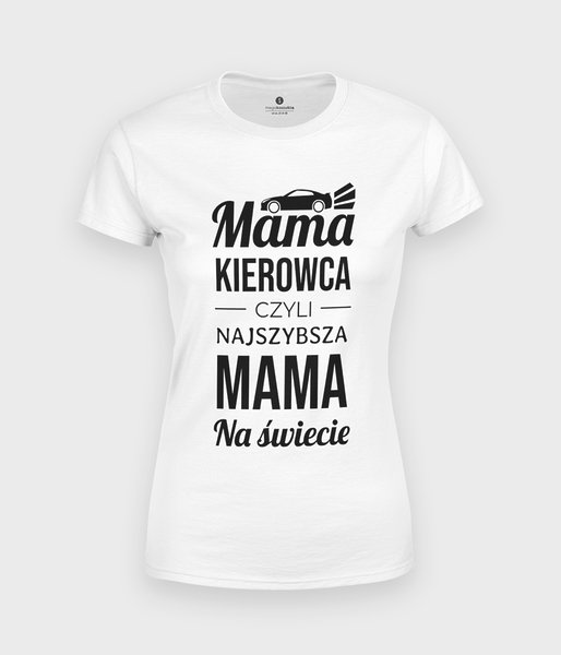 Mama Kierowca - koszulka damska