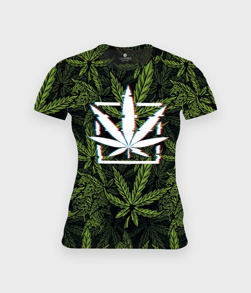 Marijuana - koszulka damska fullprint