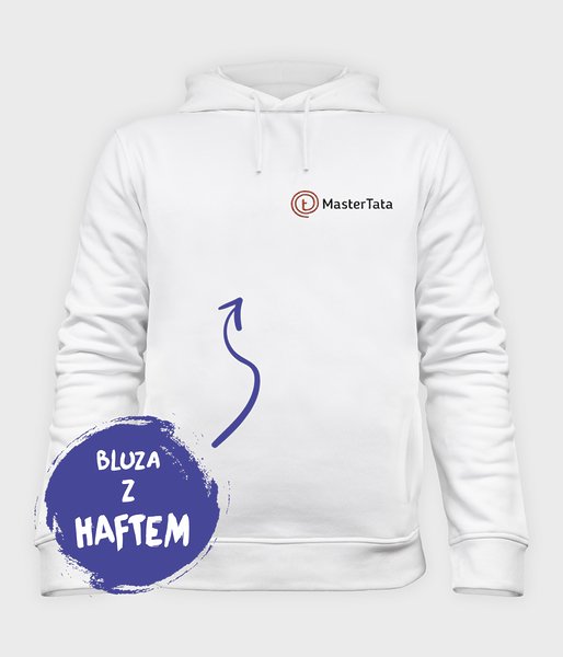 Master Tata - bluza męska organic z haftem