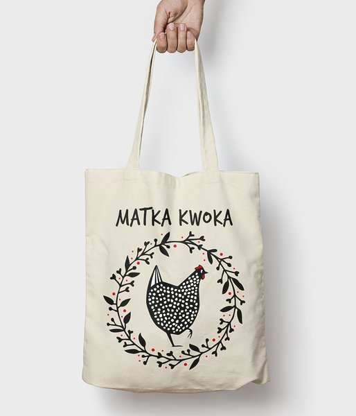 Matka kwoka - torba bawełniana