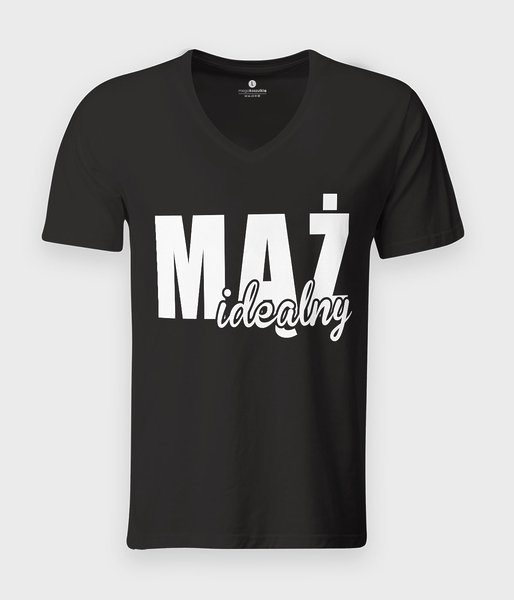 Mąż idealny - koszulka męska v-neck