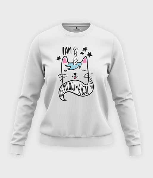 Meowgical - bluza klasyczna damska