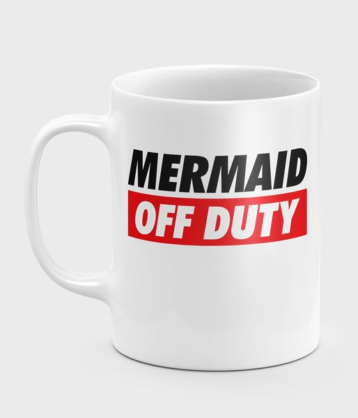 Mermaid off duty - kubek