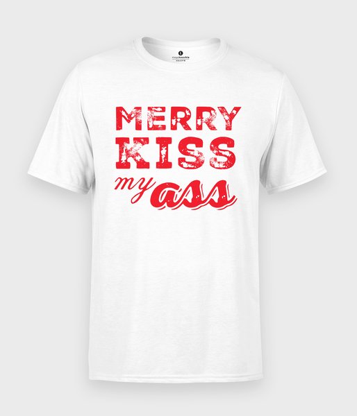 Merry kiss my ass - koszulka męska