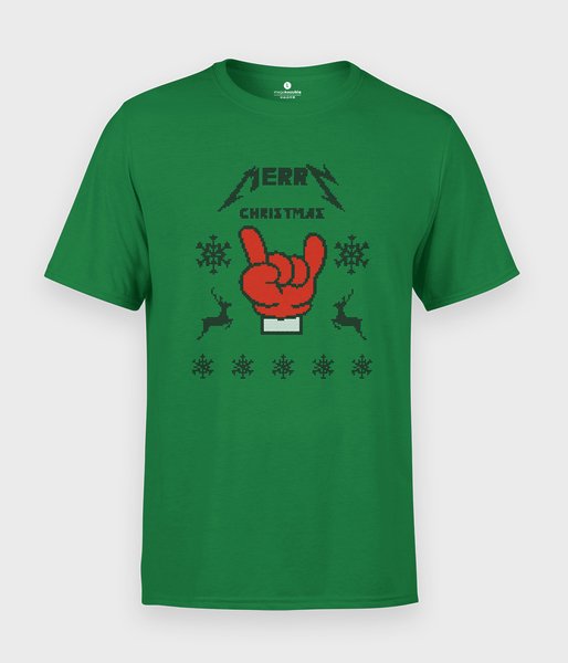 Merry Metal Christmas  - koszulka męska