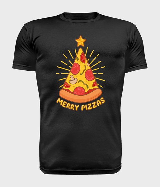 Merry Pizzas - koszulka męska premium