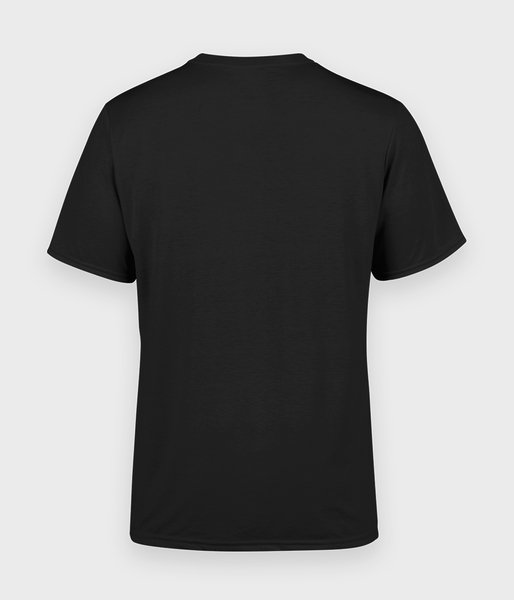 Męska koszulka (bez nadruku, gładka) - czarna-2