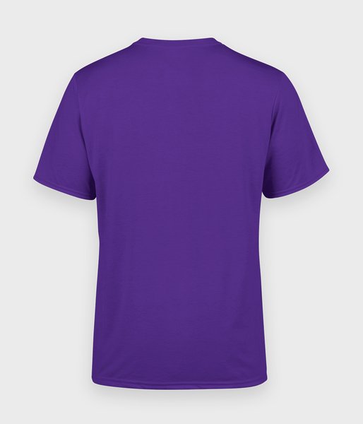 Męska koszulka (bez nadruku, gładka) - fioletowa-2
