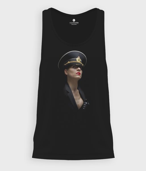 Military Woman - tank top męski