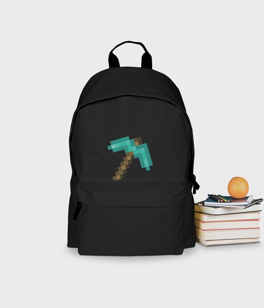 Minecraft - Diamentowy Kilof - plecak szkolny