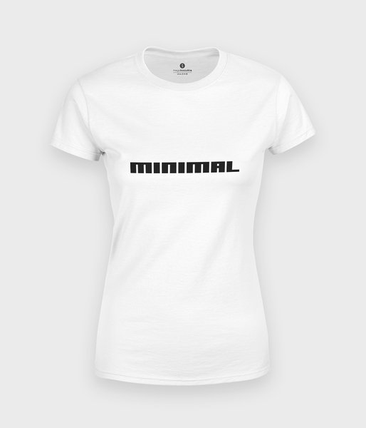 Minimalism - koszulka damska