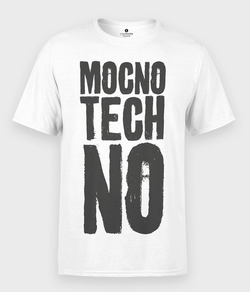 Mocno Techno - koszulka męska