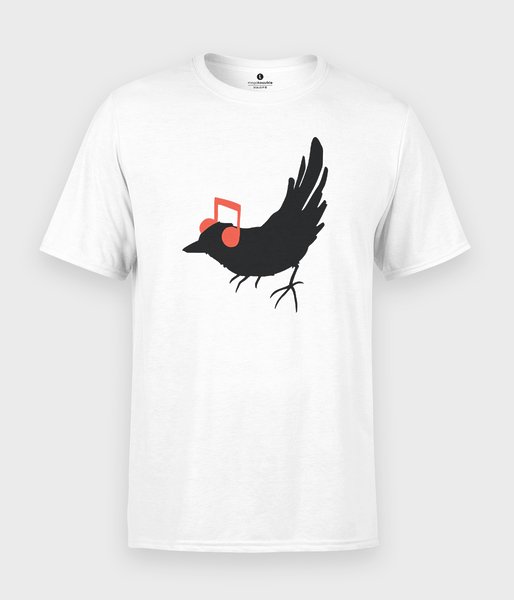 Music bird - koszulka męska