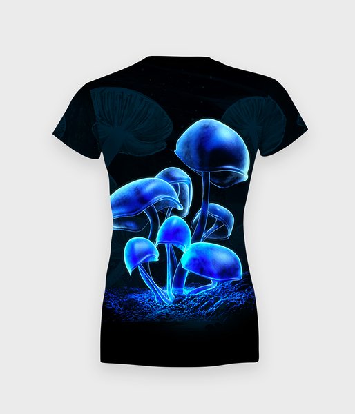 Mysterious Mushrooms - koszulka damska fullprint-2