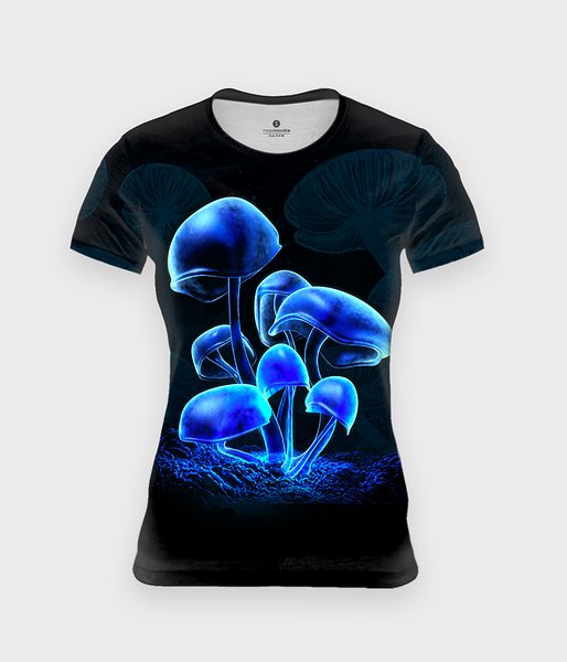 Mysterious Mushrooms - koszulka damska fullprint