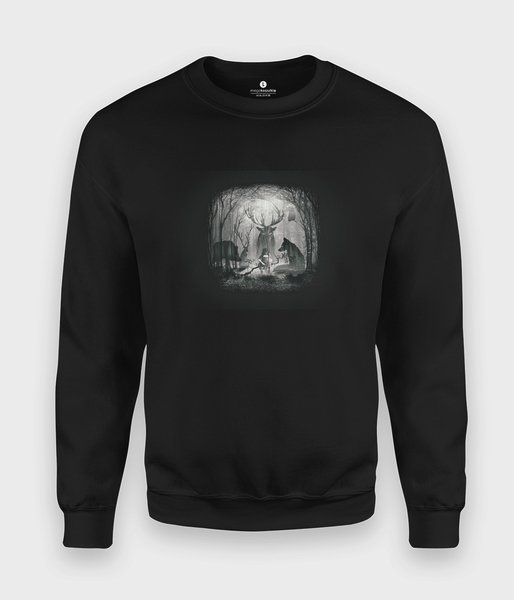 Mystery Forest Wolf - bluza klasyczna