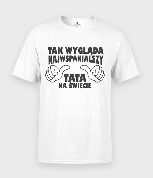 na dzień taty - Najwspanialszy tata 2 - koszulka męska