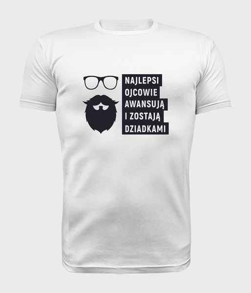 Najlepsi ojcowie - koszulka męska premium