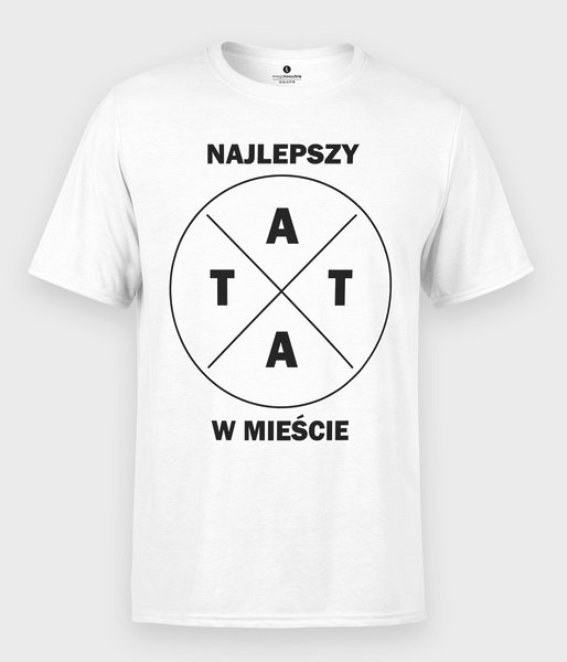 Najlepszy tata w mieście  - koszulka męska