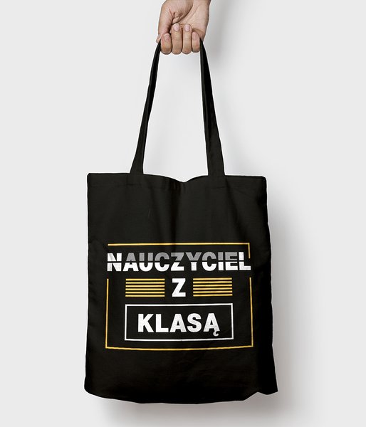 Nauczyciel z klasą - torba bawełniana