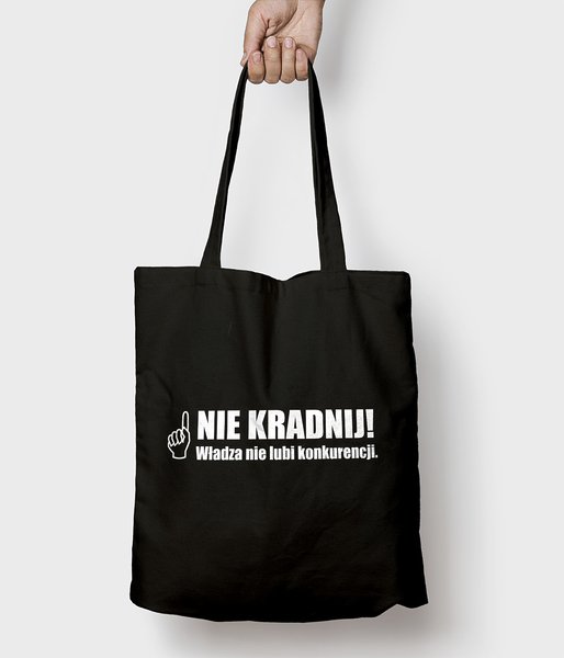 Nie kradnij - torba bawełniana