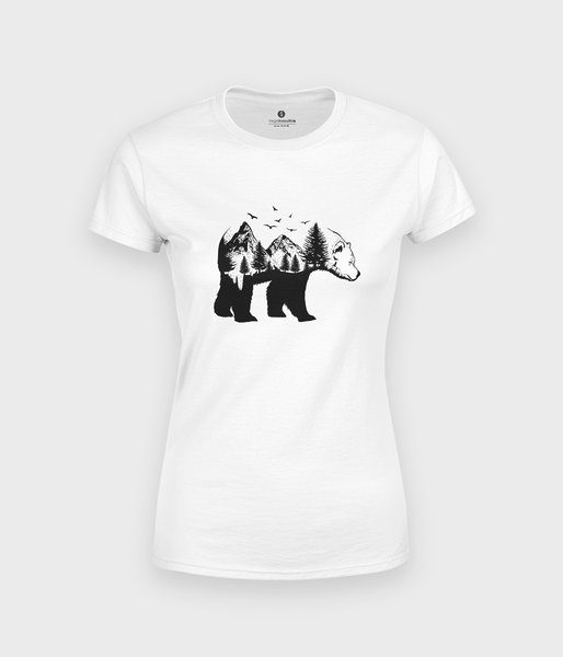 Niedźwiedź - koszulka damska