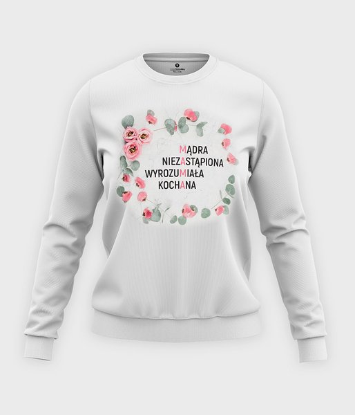 Niezastąpiona mama - bluza klasyczna damska